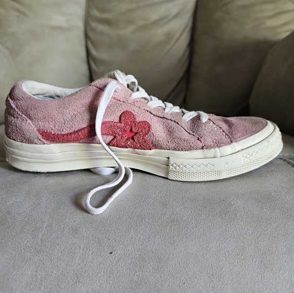 Converse Tyler The Creator Golf Le Fleur “Geranium Pink” Chuck Taylor sneaker s7 - Picture 8 of 8